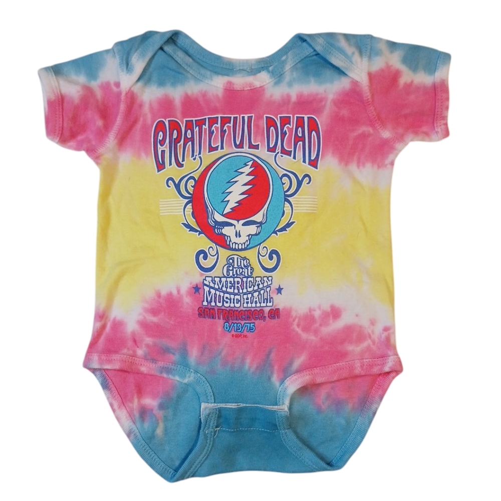 Grateful Dead American Music Hall Spiral Bodysuit size‎ 12-18